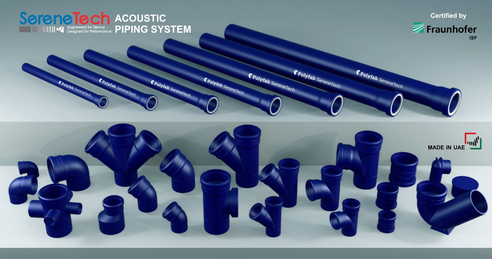  نظام الأنابيب الصوتية SereneTech   